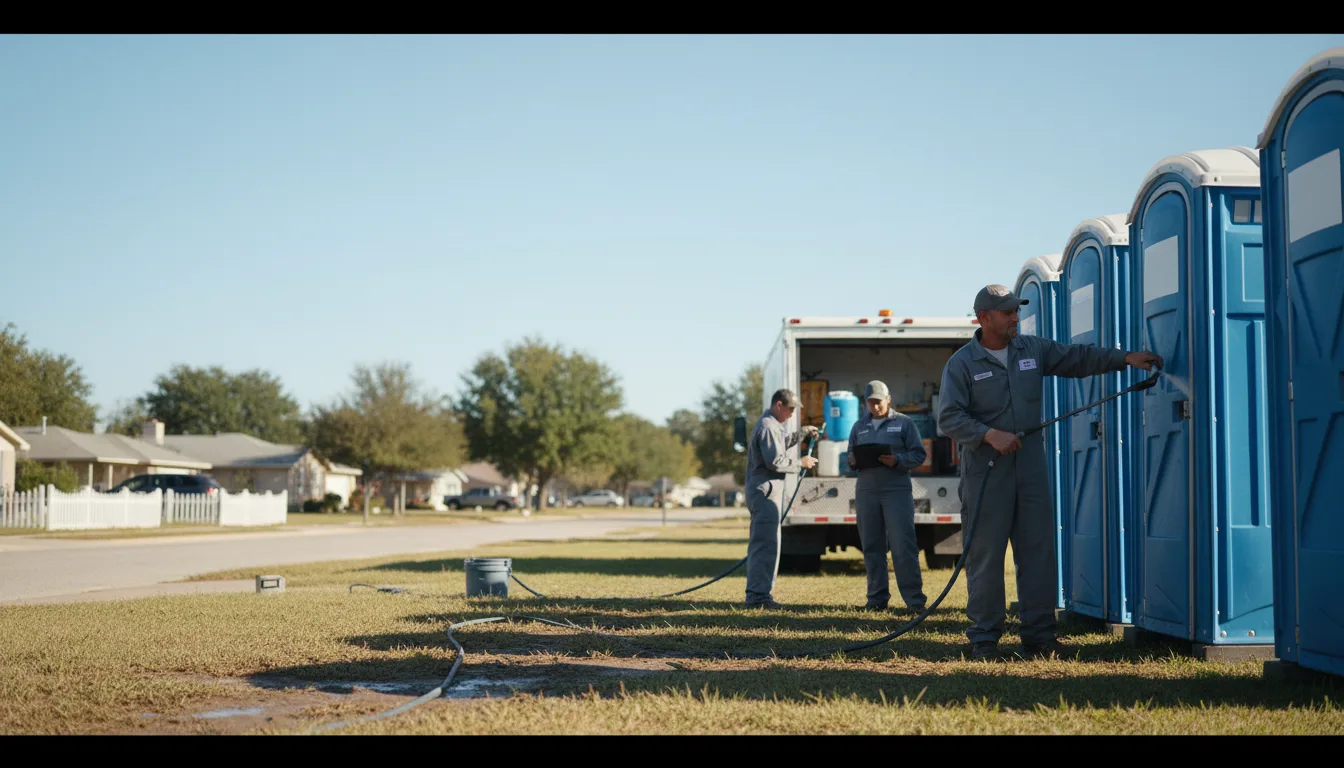 Long-Term Portable Toilet Rental in Dougherty, OK near me